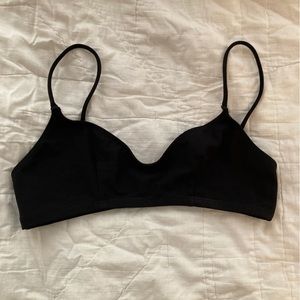 Nu Swim black Staas top size L